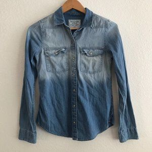 Abercrombie and Fitch Denim Button Down Shirt
